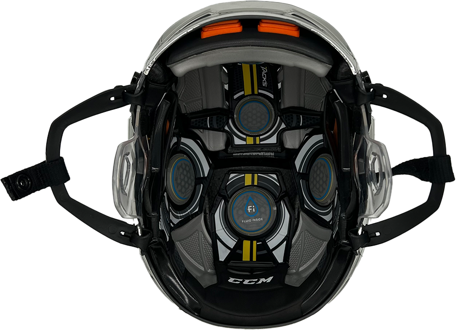 CCM Tacks 910 - Casque de hockey (chrome)